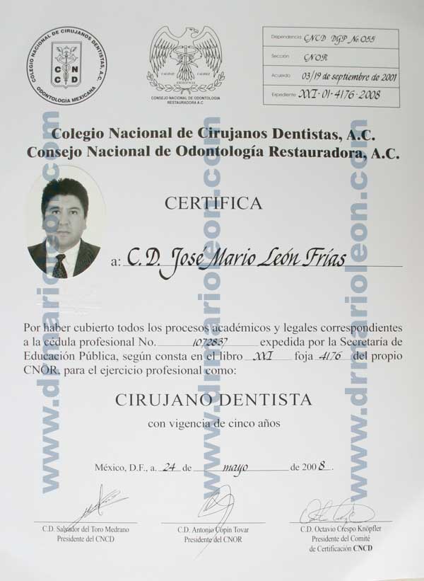 Consejo Nacional de Odontología Restauradora